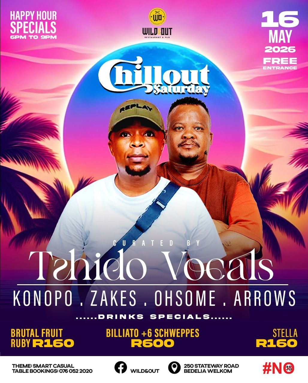 Chillout Saturday — Tshido Vocals