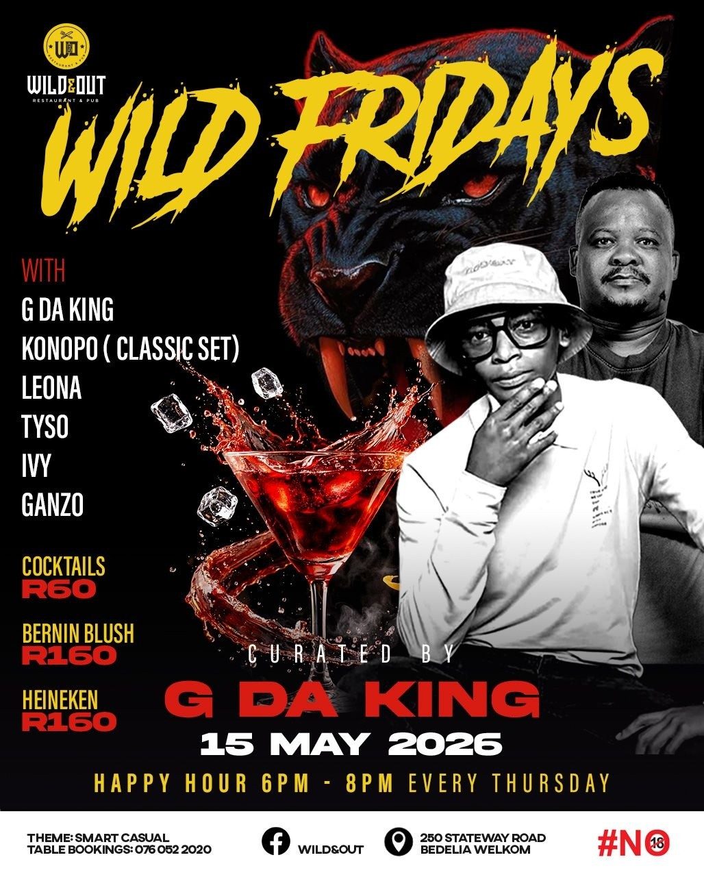 Wild Fridays — G Da King